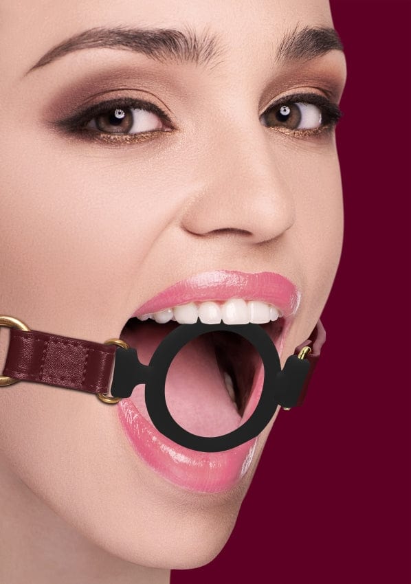 OUCH! Halo Silicone Ring Gag with Adjustable Headband