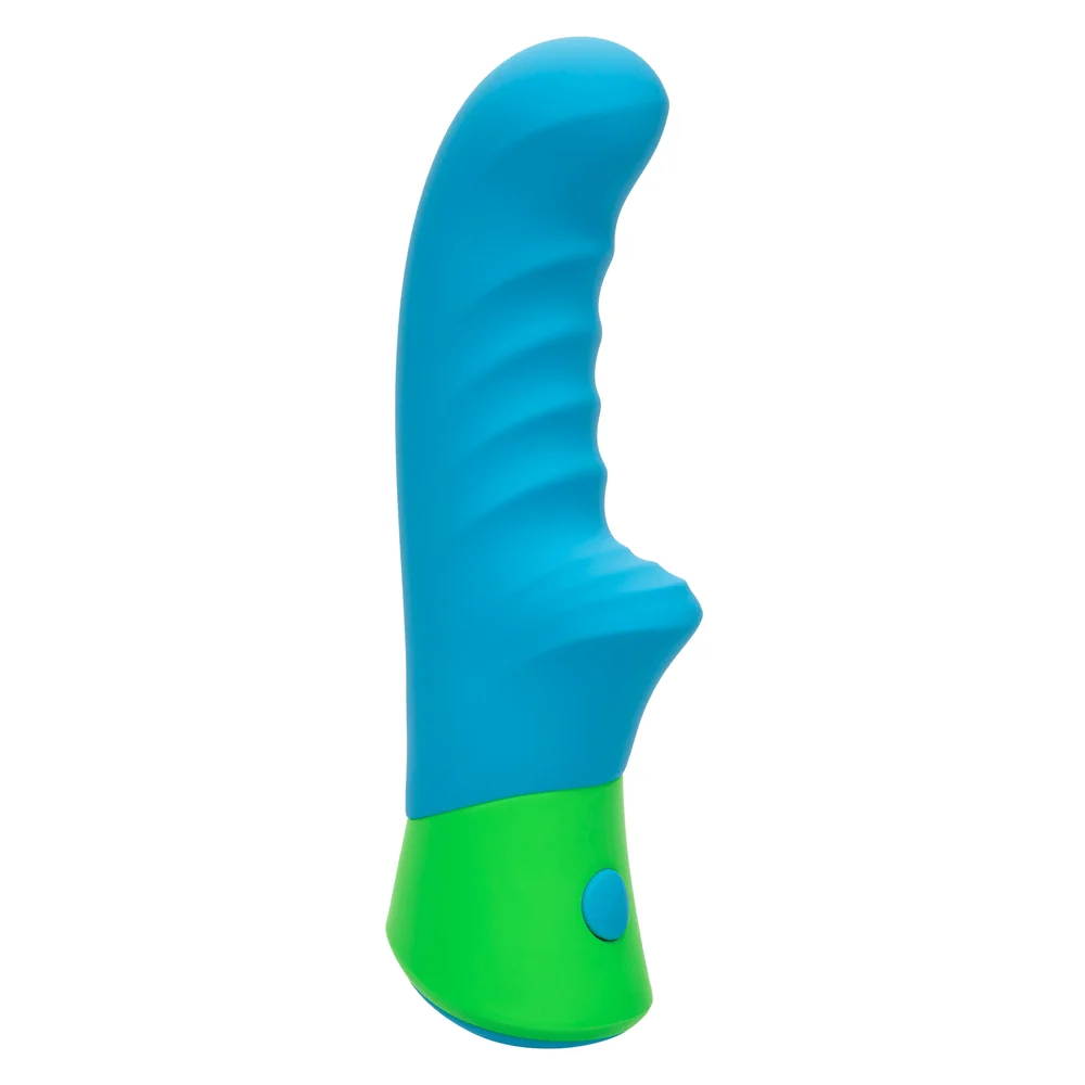 Rave Ridged-G G-Spot Vibrator with Textured Shaft
