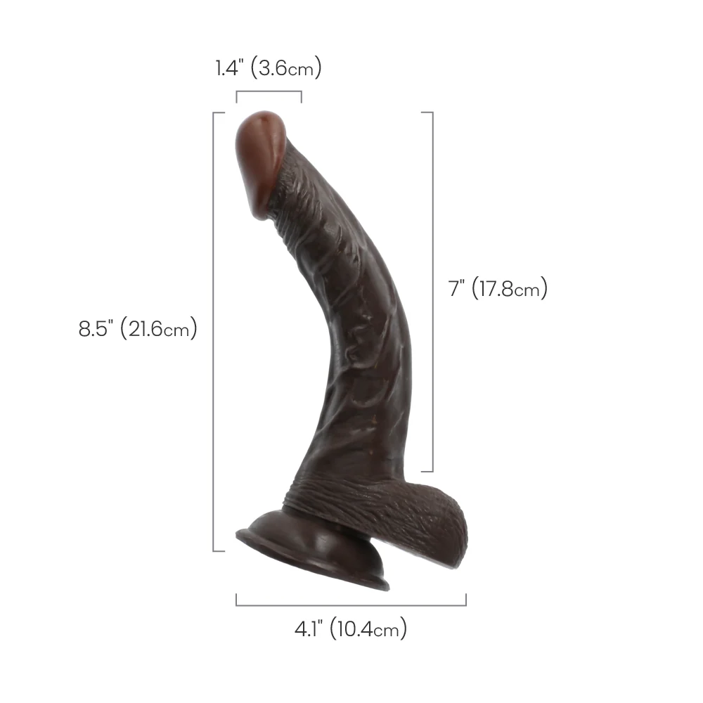 All American Whoppers Dong With Balls And Suction Cup