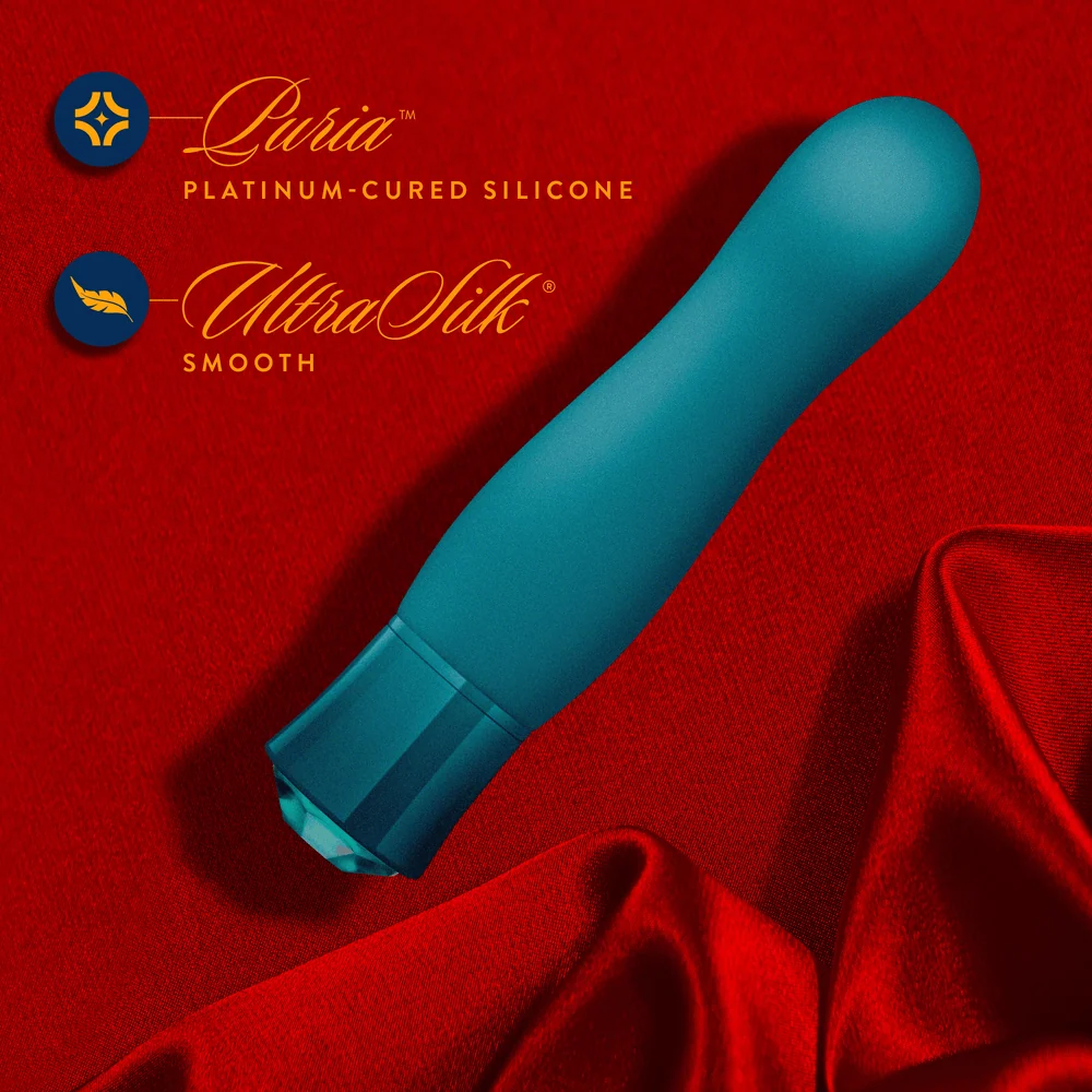 Blush Oh My Gem Fierce Blue Topaz Warming Bullet Vibrator
