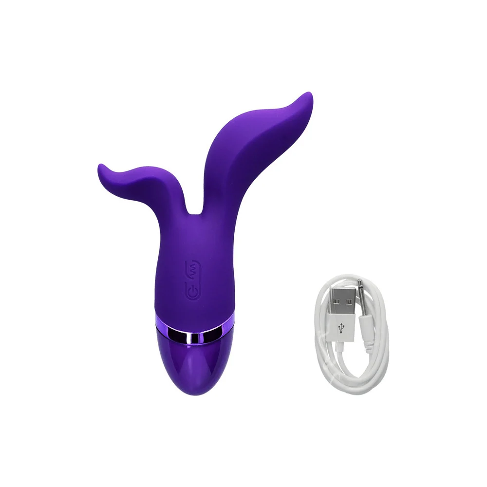 California Exotic Aura Duo Massager with Two Stimulators and 12 Functions