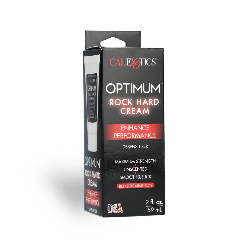 Optimum Series Rock Hard Delay Cream with Benzocaine