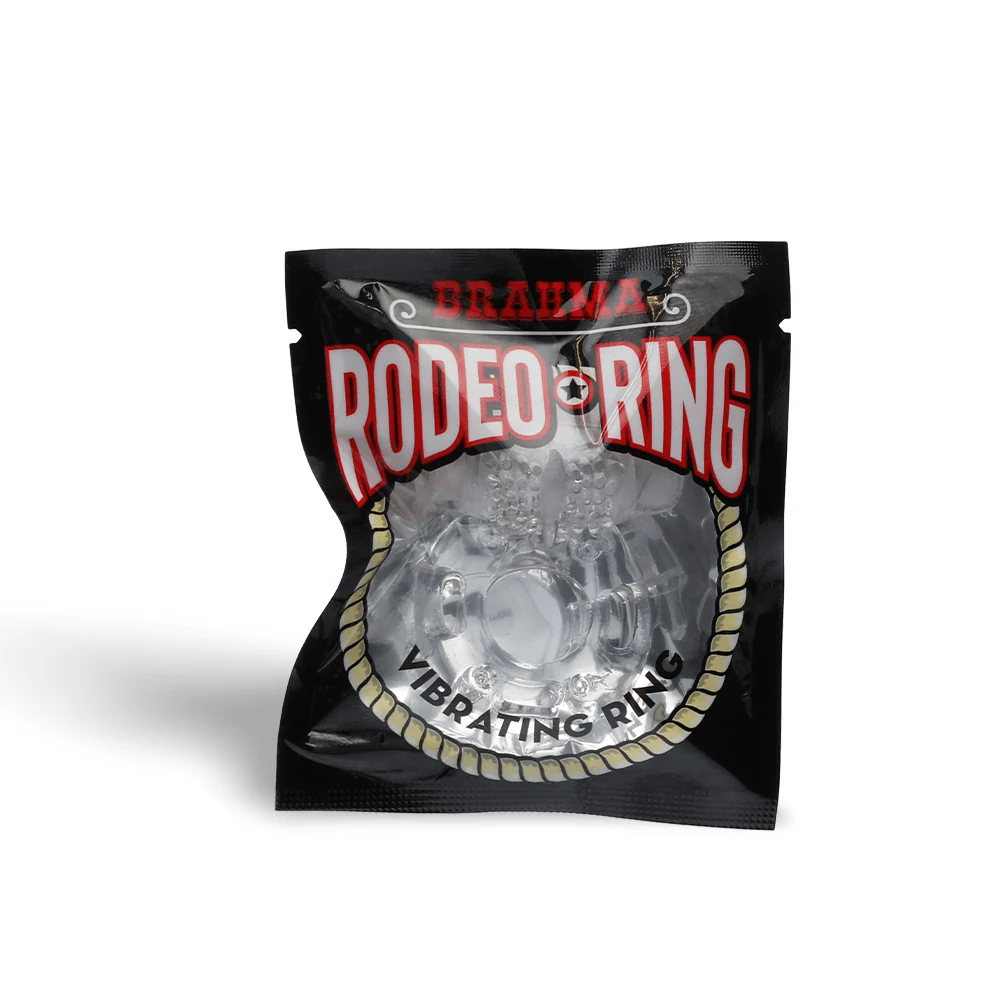 Brahma Vibrating Rodeo Ring Disposable Pleasure Ring