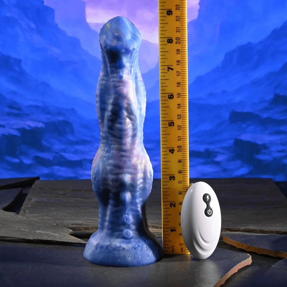 Gender X Wildest Dreams Remote-Control Thrusting Dildo with Bumpy Texture