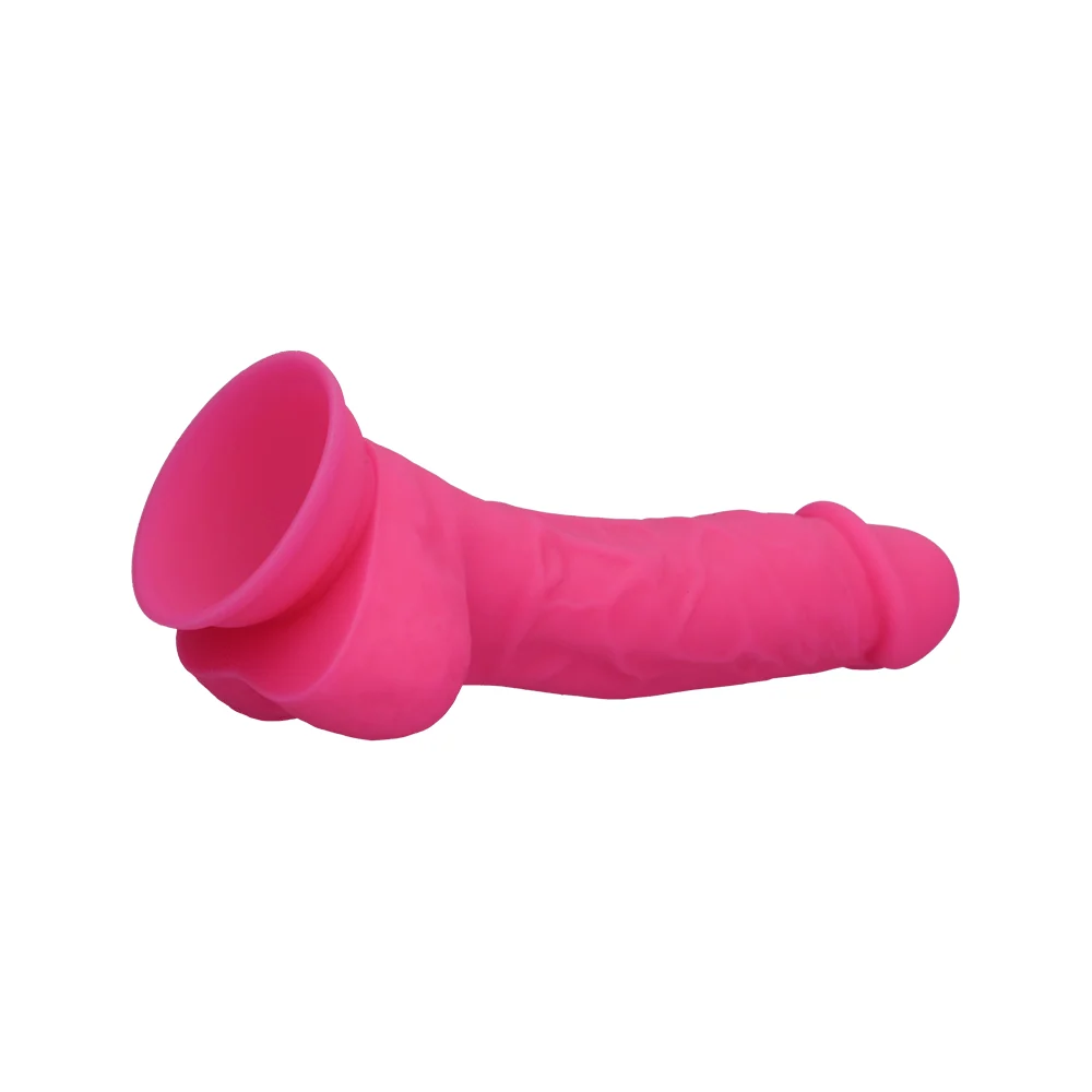 Ruse Hypnotize Hot Pink Realistic Silicone Dildo