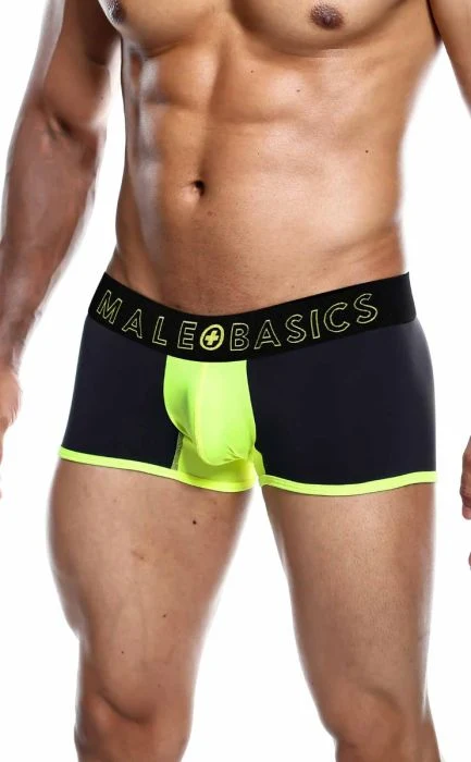 Male Basics Neon Trunk 男士平角内裤，速干超细纤维