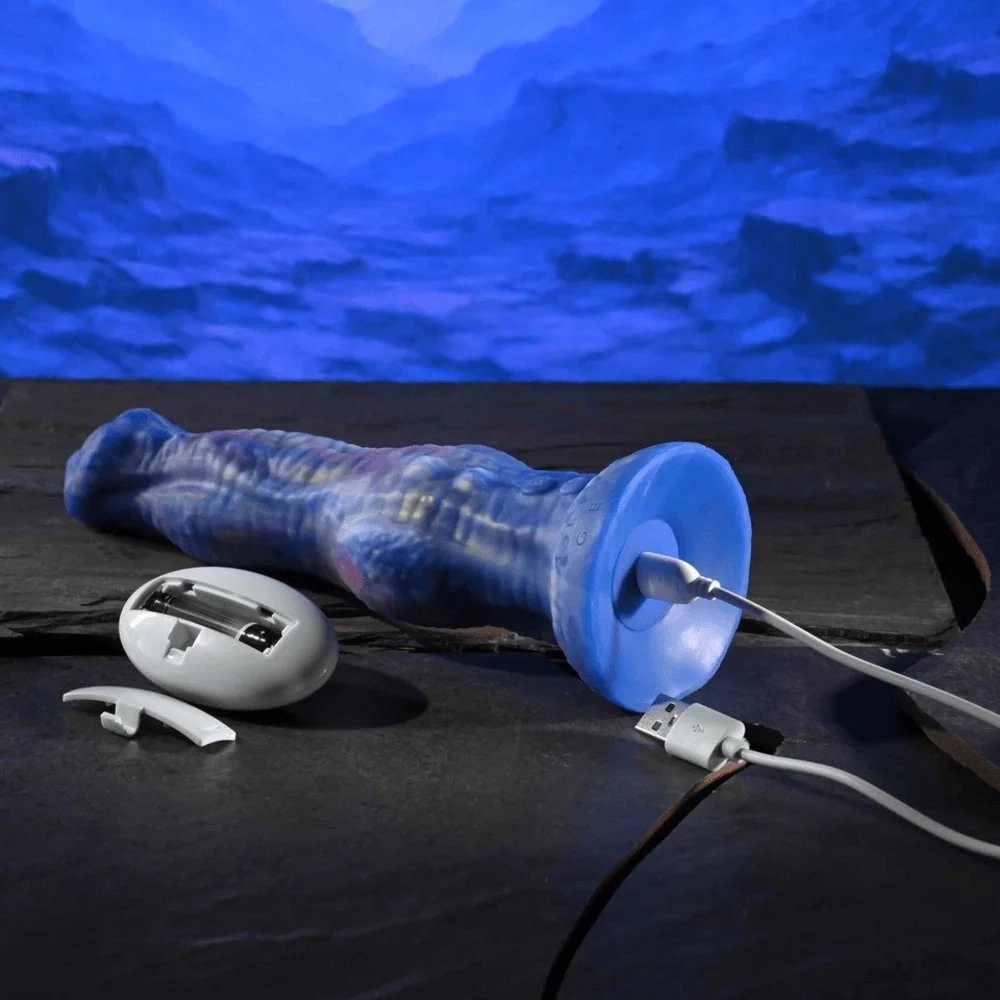 Gender X Wildest Dreams Remote-Control Thrusting Dildo with Bumpy Texture
