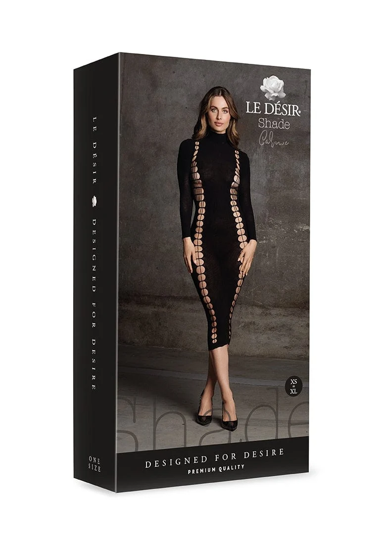 Le Desir Carme XI Turtleneck Dress with Inverted Triangle Back