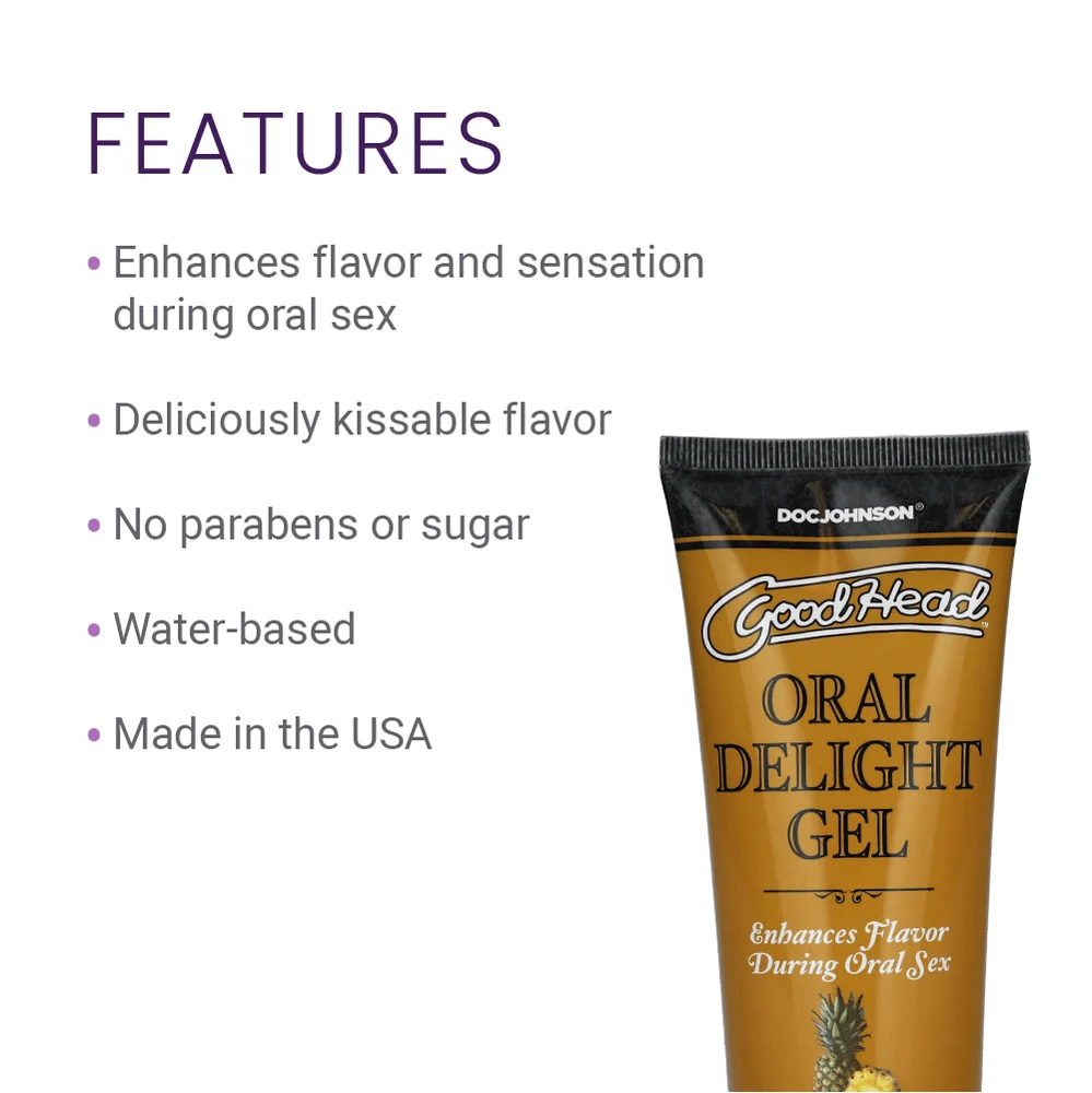 GoodHead Oral Delight Edible Oral-Sex Enhancer Gel