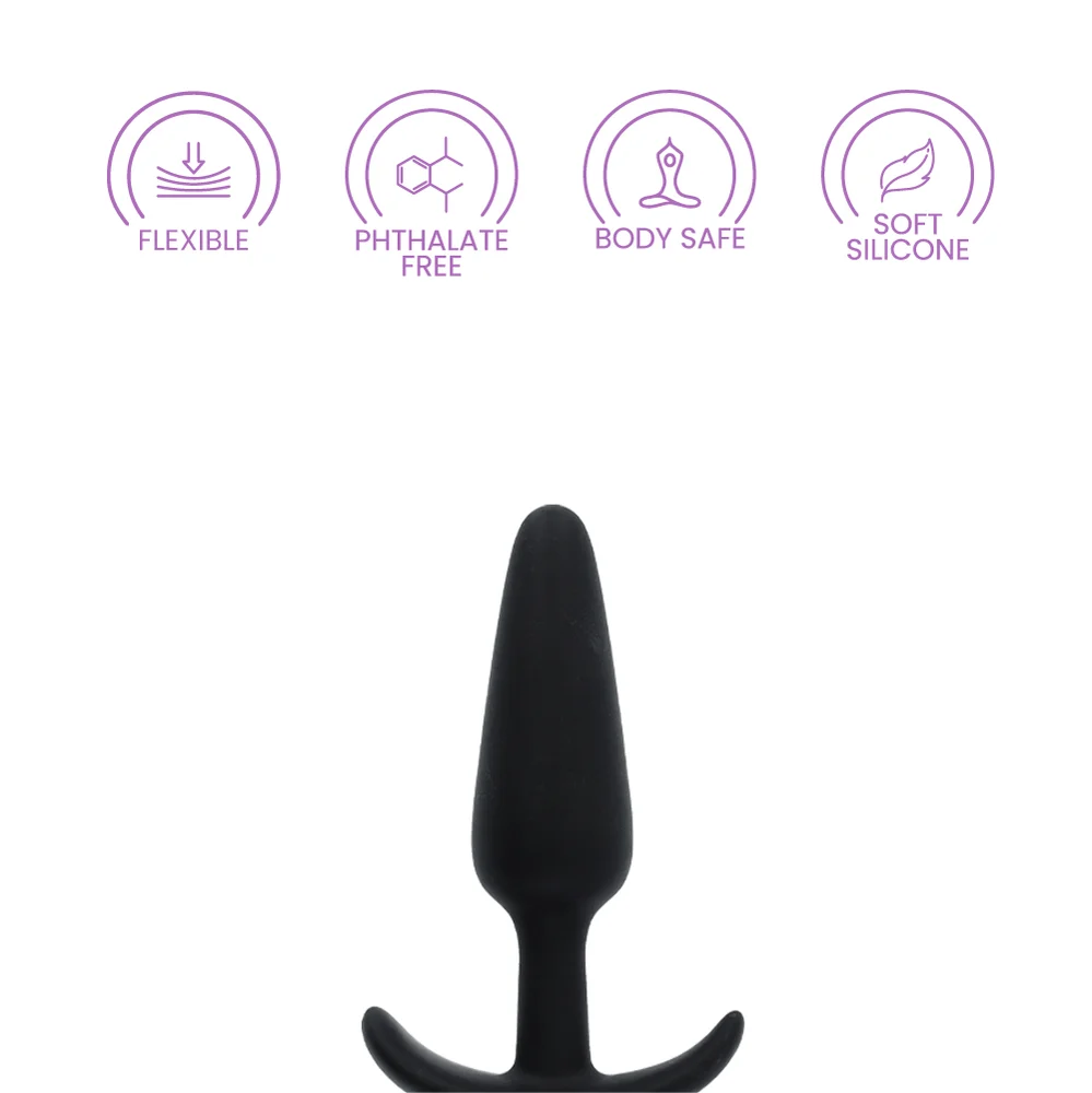 Mood Naughty 柔软硅胶肛塞（3 种尺寸）