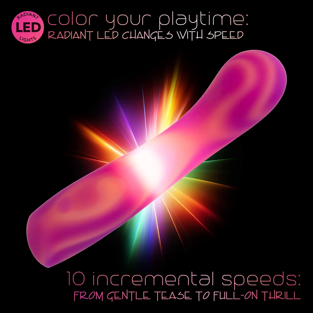 CalExotics Endless Summer Sunset Seducer LED Light Vibrator
