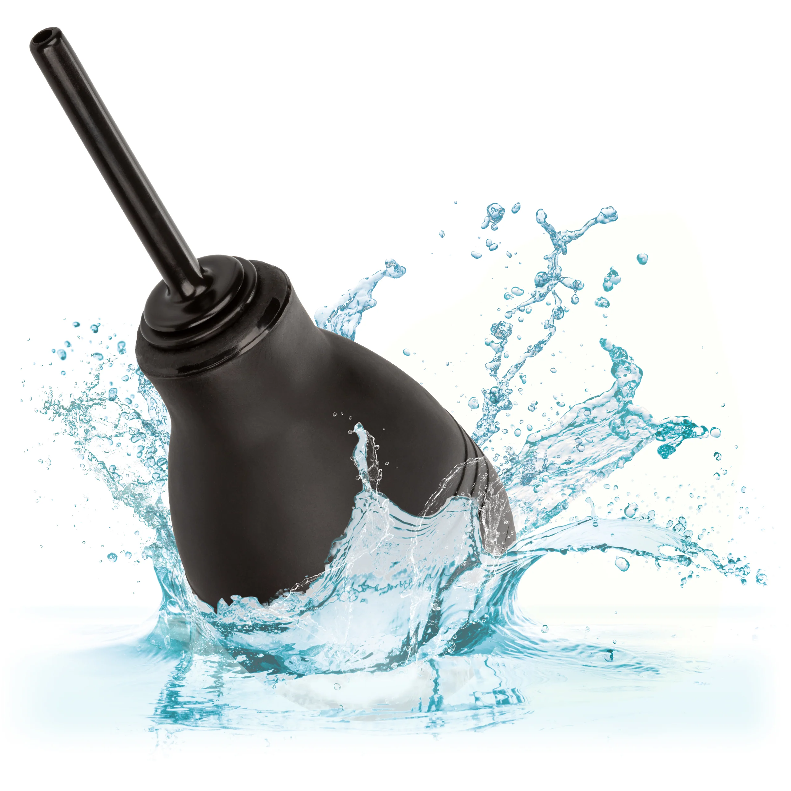 California Exotic One-Way Anal Douche With Leak-Proof Nozzle and 7.3 fl oz Bulb