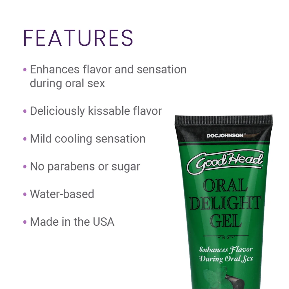 GoodHead Oral Delight Edible Oral-Sex Enhancer Gel