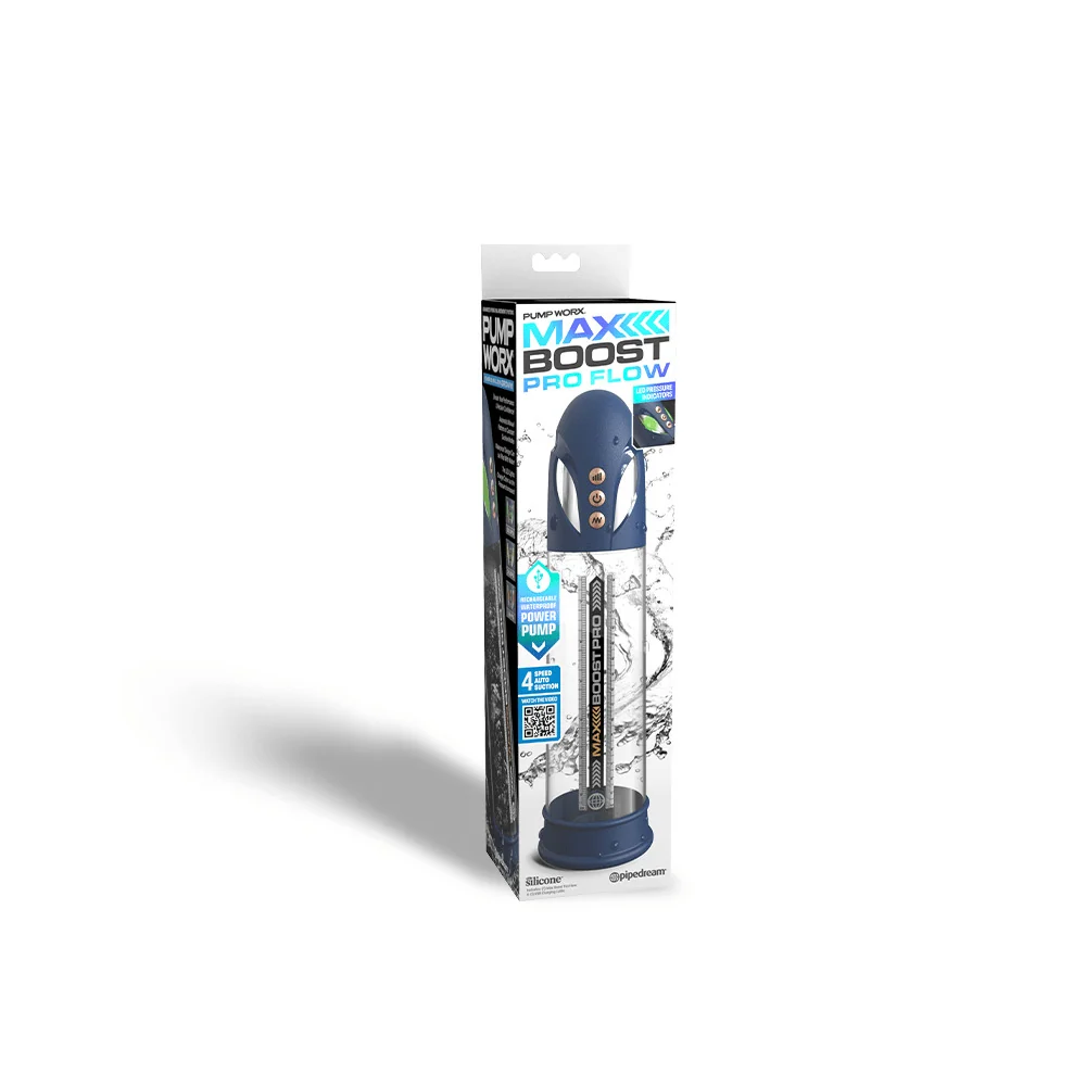 Pump Worx Max Boost Pro 防水充电式动力阴茎泵
