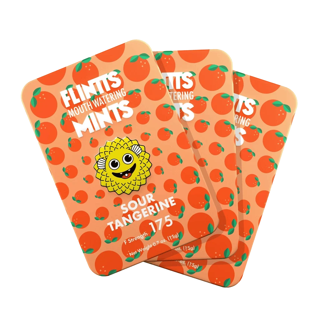 Flintts Cinnamon Ginger Mints with Warming Spice