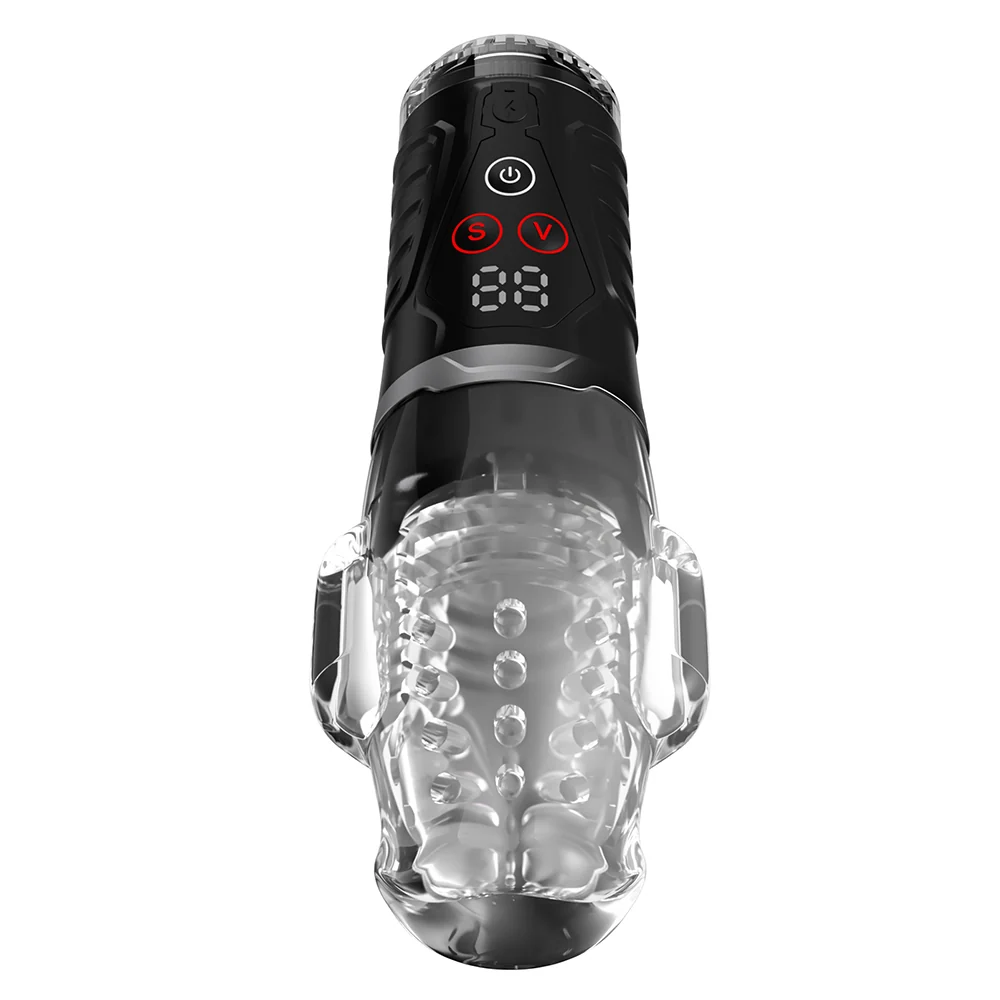 PDX Elite Ultra Milker Pro Motorized Male Masturbator with Suction and Vibration