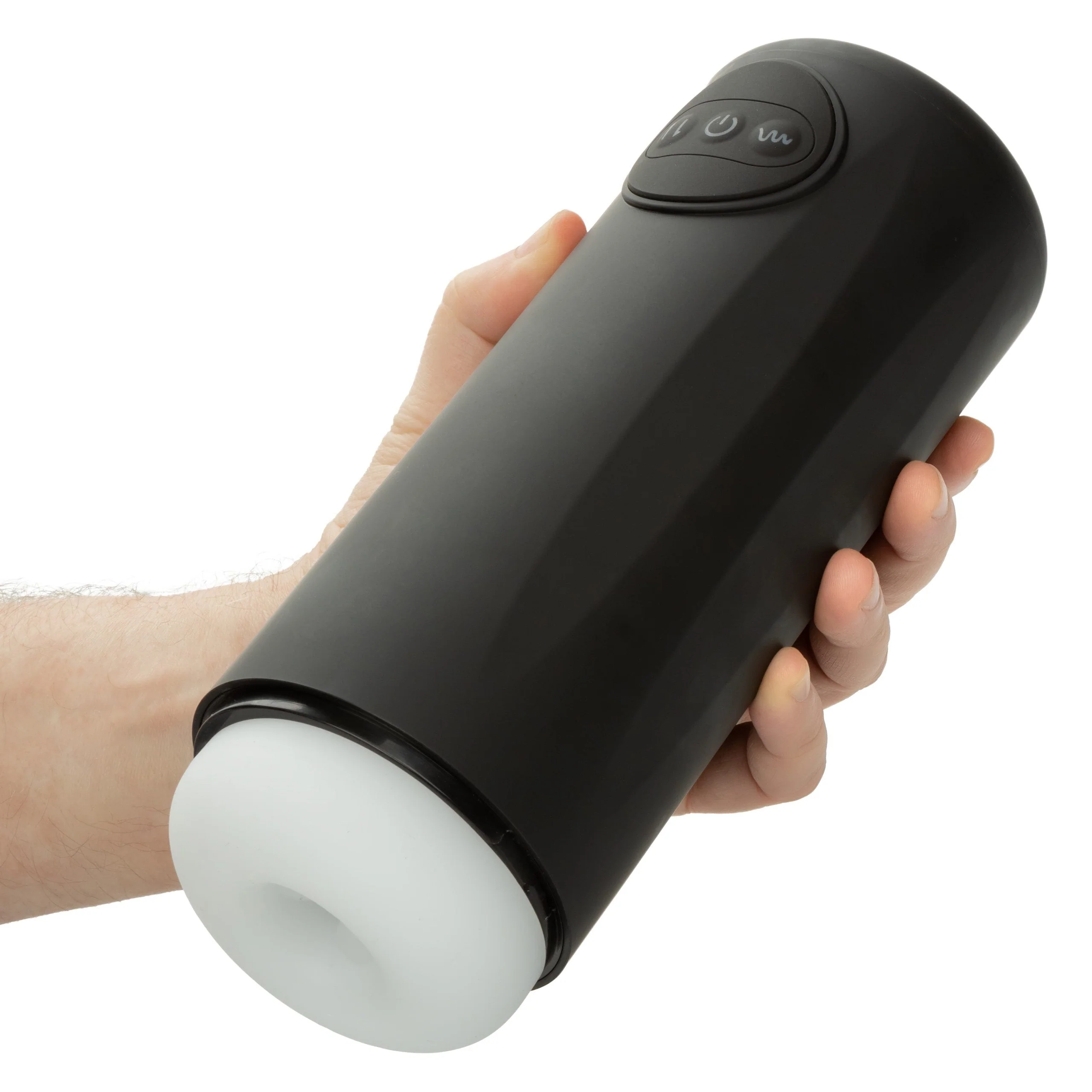 Optimum Power Vibrating & Thruster Stroker Rechargeable Masturbator