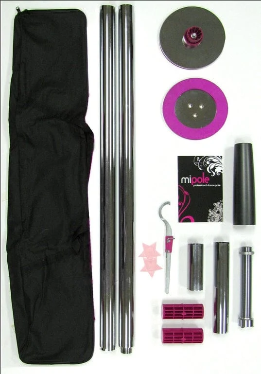 Mi Pole Professional Dance Pole Kit for Spins and Advanced Moves