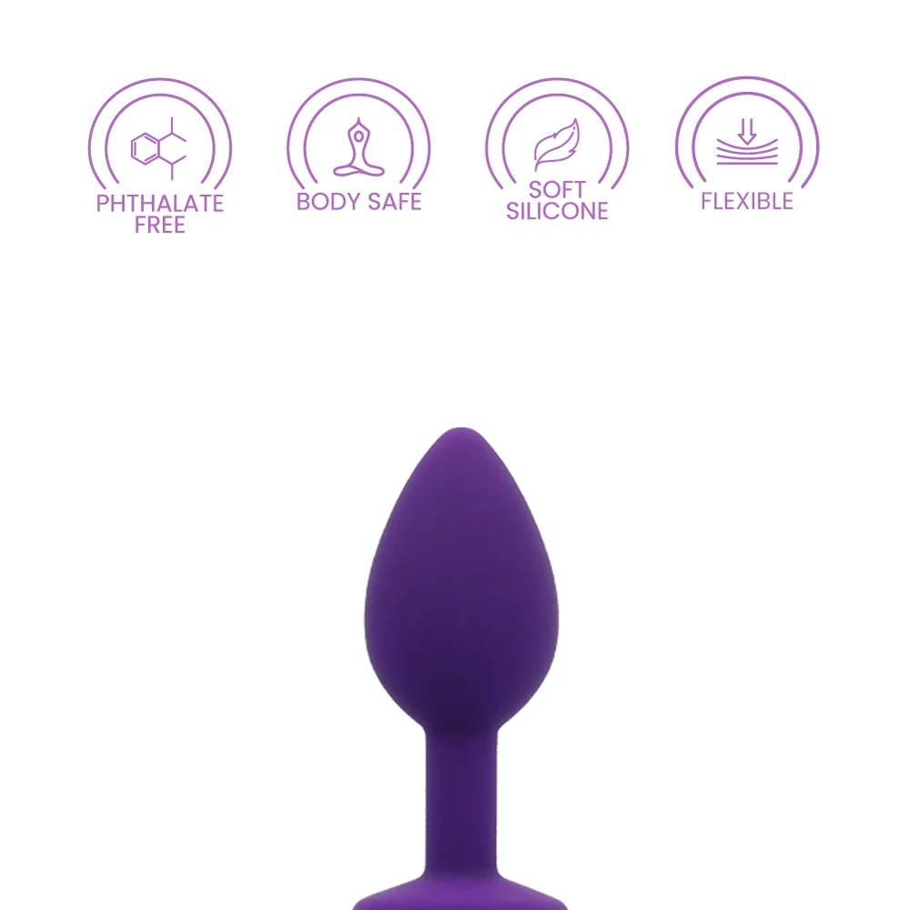 Fantasy For Her Little Gem Medium Spade Anal Plug