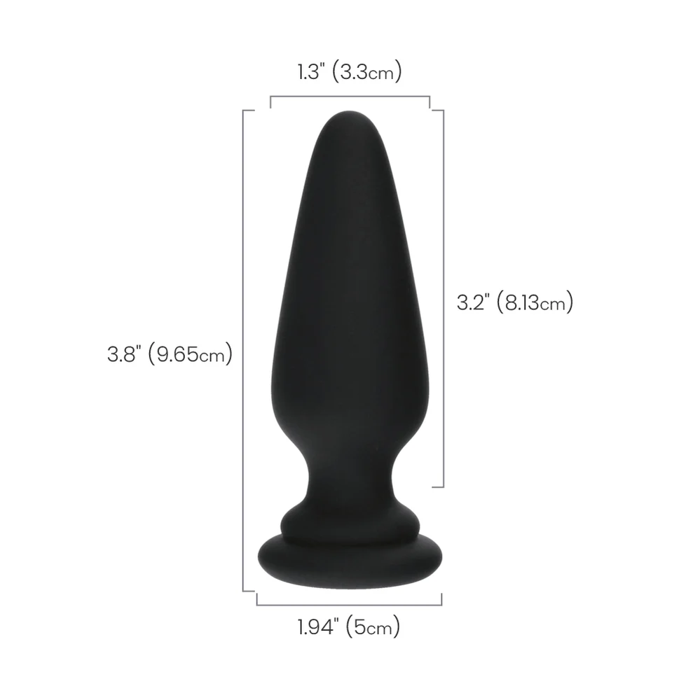 Tailz Snap-On Interchangeable Anal Plug with Body-Safe Silicone Base