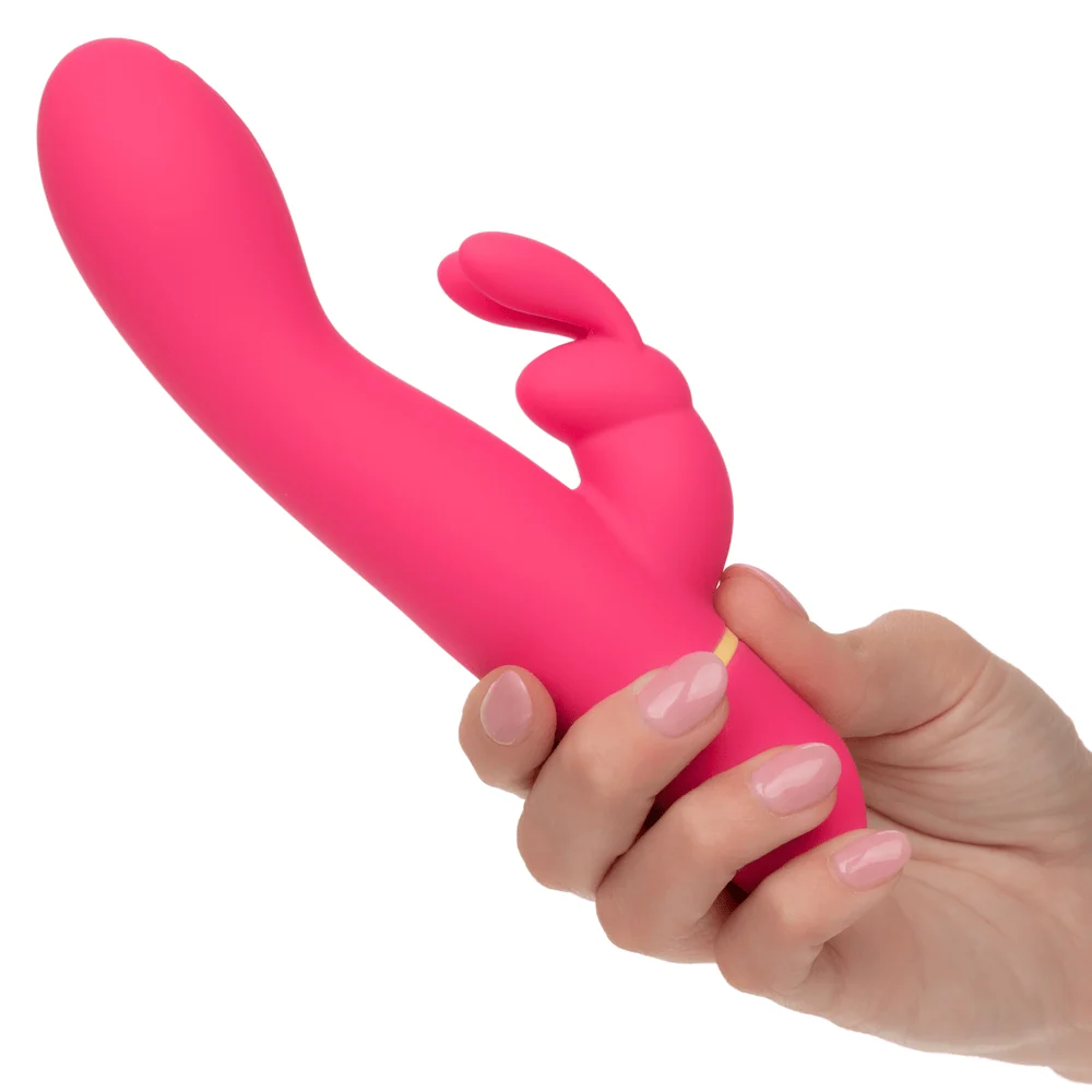 Love Bunny Vibrating G Bunny Rabbit Vibrator with Curved Shaft