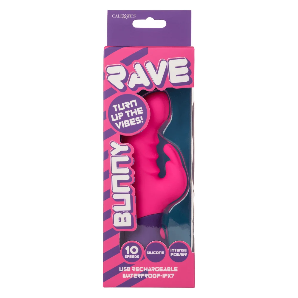 Rave Bunny Rabbit Vibrator with Dual-Action Stimulation