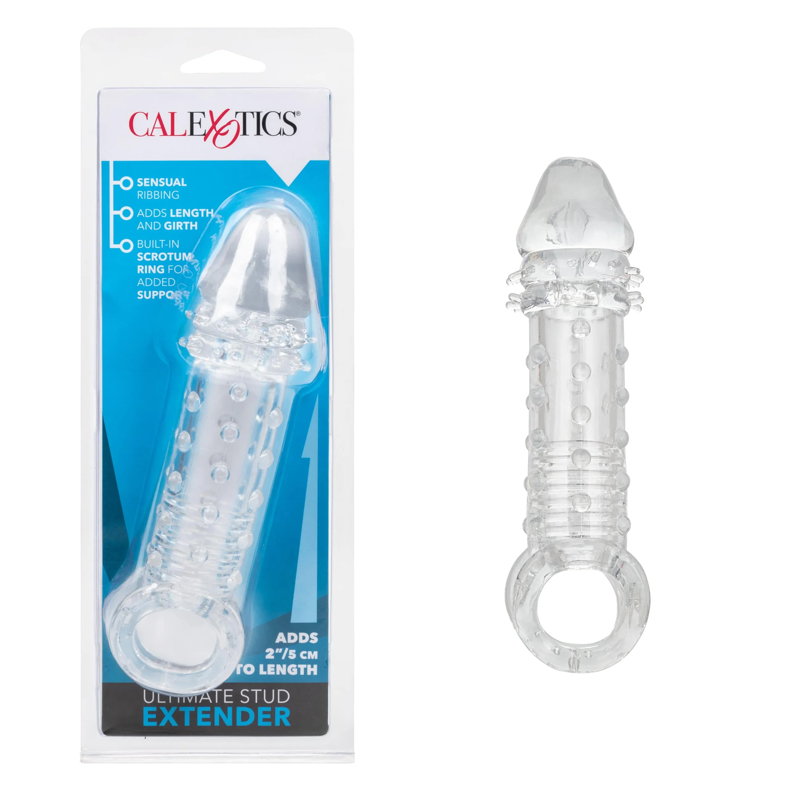 Ultimate Stud Penis Extender with Support Ring and 2 Inch Length