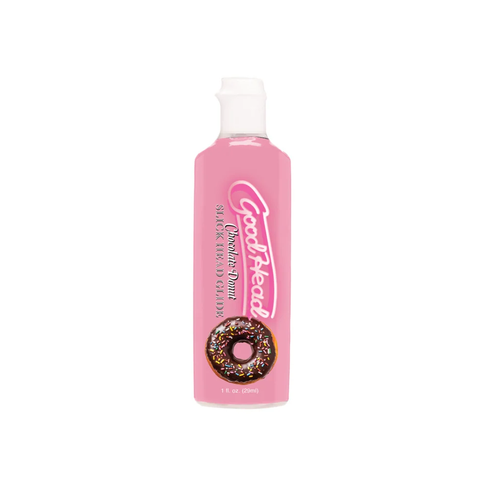 GoodHead Chocolate Donut Blowjob Set with Slick Head and Refresh Powder
