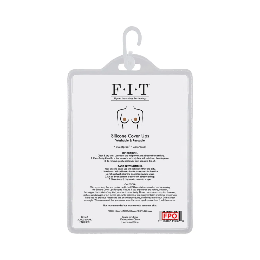 Fit Silicone Nipple Covers for Darker Skin Tones
