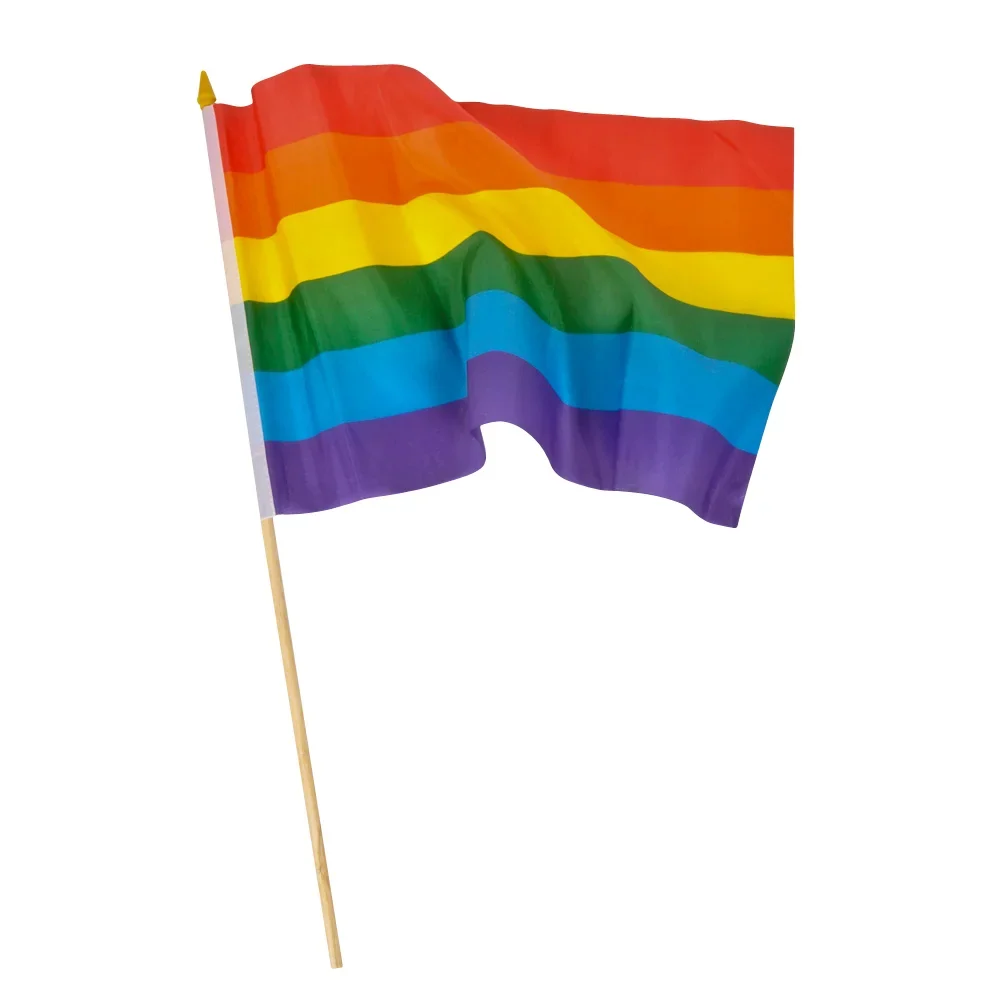Rainbow Flag 12 x 18 Inch Small Pride Flag