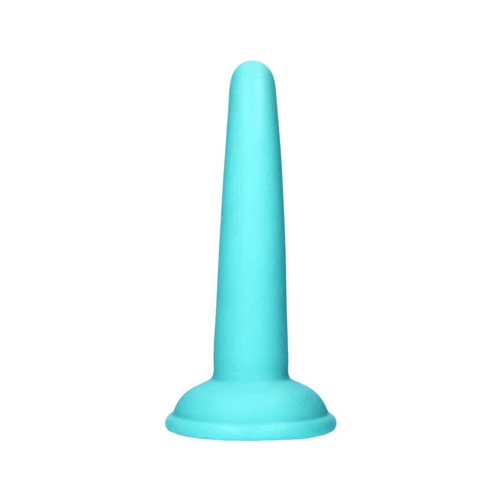 Dillio Platinum Curious Five Silicone Dildo with Suction Base