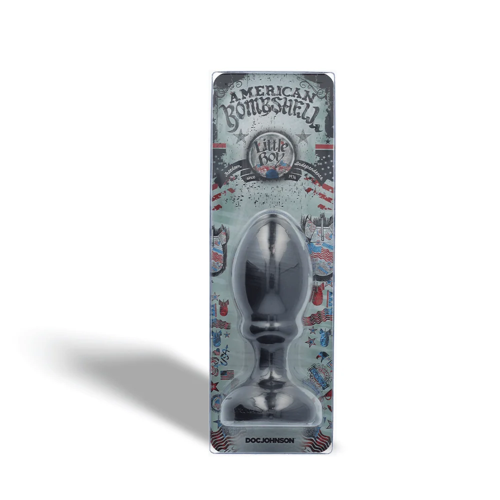 American Bombshell Little Boy Tapered Anal Plug with Flared Base