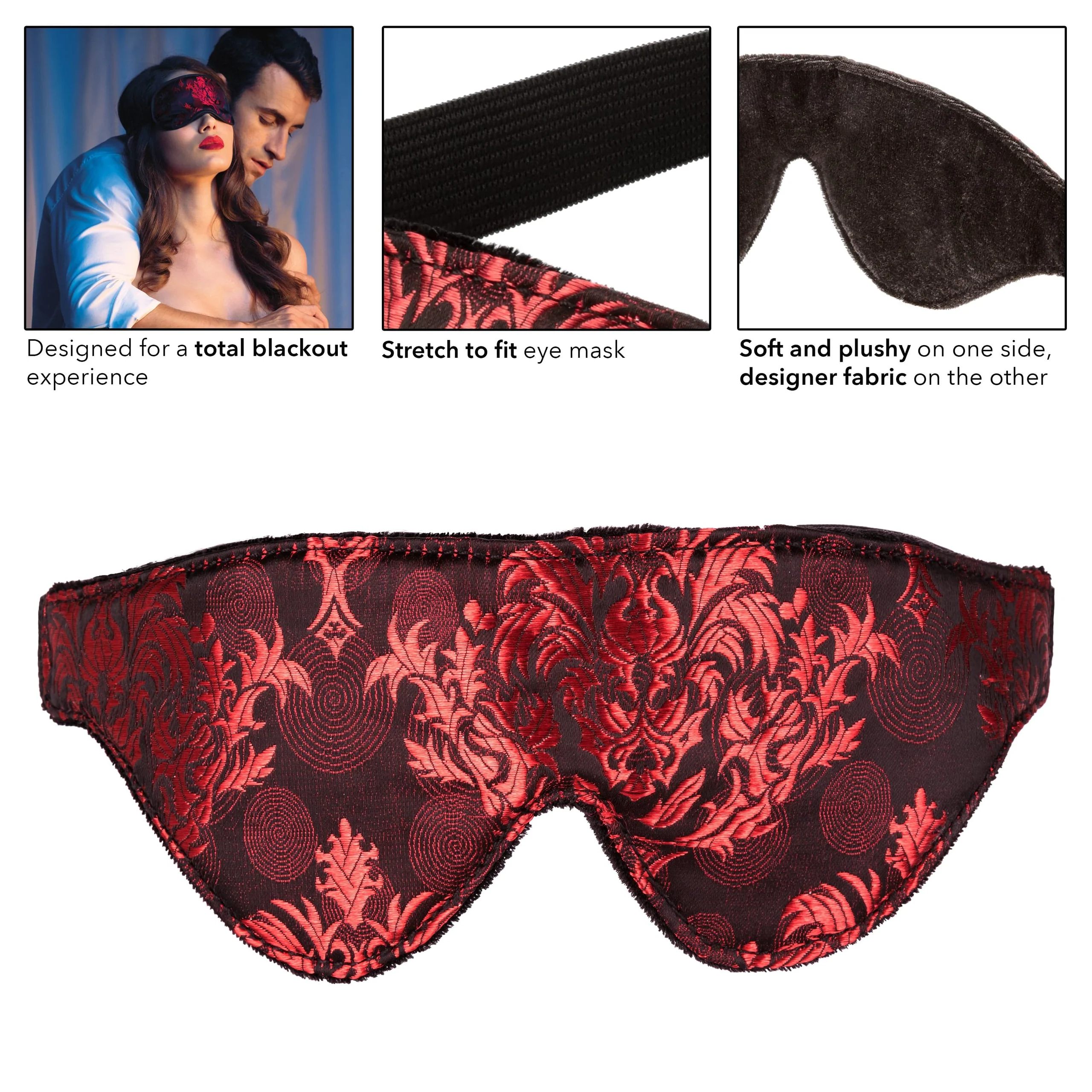 Scandal® Blackout Eye Mask for Blindfold Play and Sleep