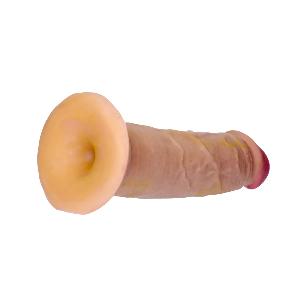 King Cock Plus 8" 三重密度阴茎带吸盘