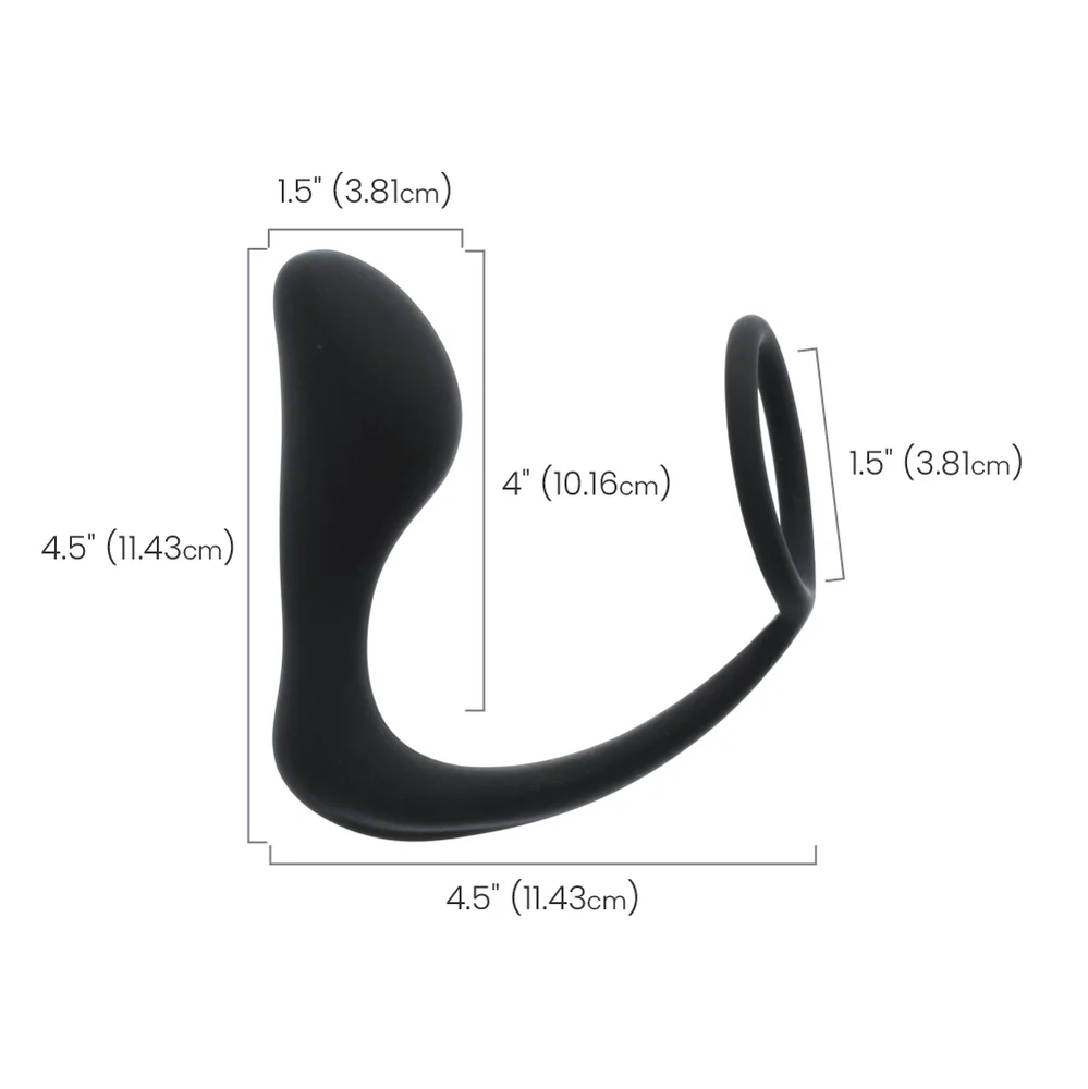 Anal Fantasy Ass-Gasm Cockring Plug in Elite Silicone