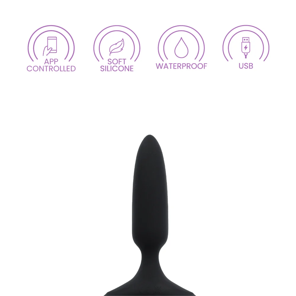 Lovense Hush 2 Bluetooth-Controlled Anal Plug