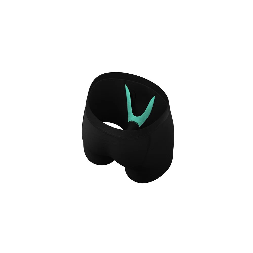 Black Tuxedo Ball Hammock® Pouch Underwear with Fly by 009