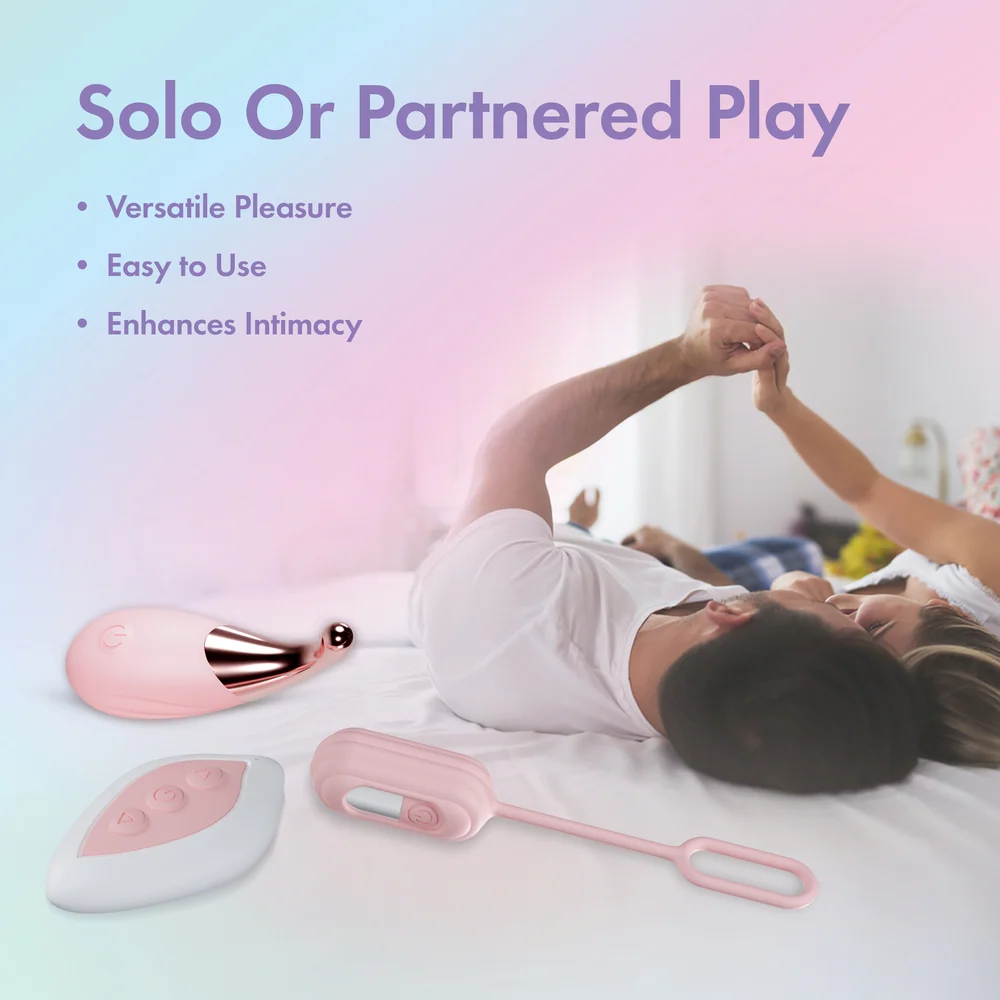 Play With Me Wanderlust Mini Clitoral Wand and Egg Vibrator Set