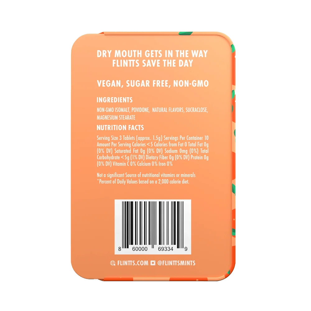 Flintts Cinnamon Ginger Mints with Warming Spice