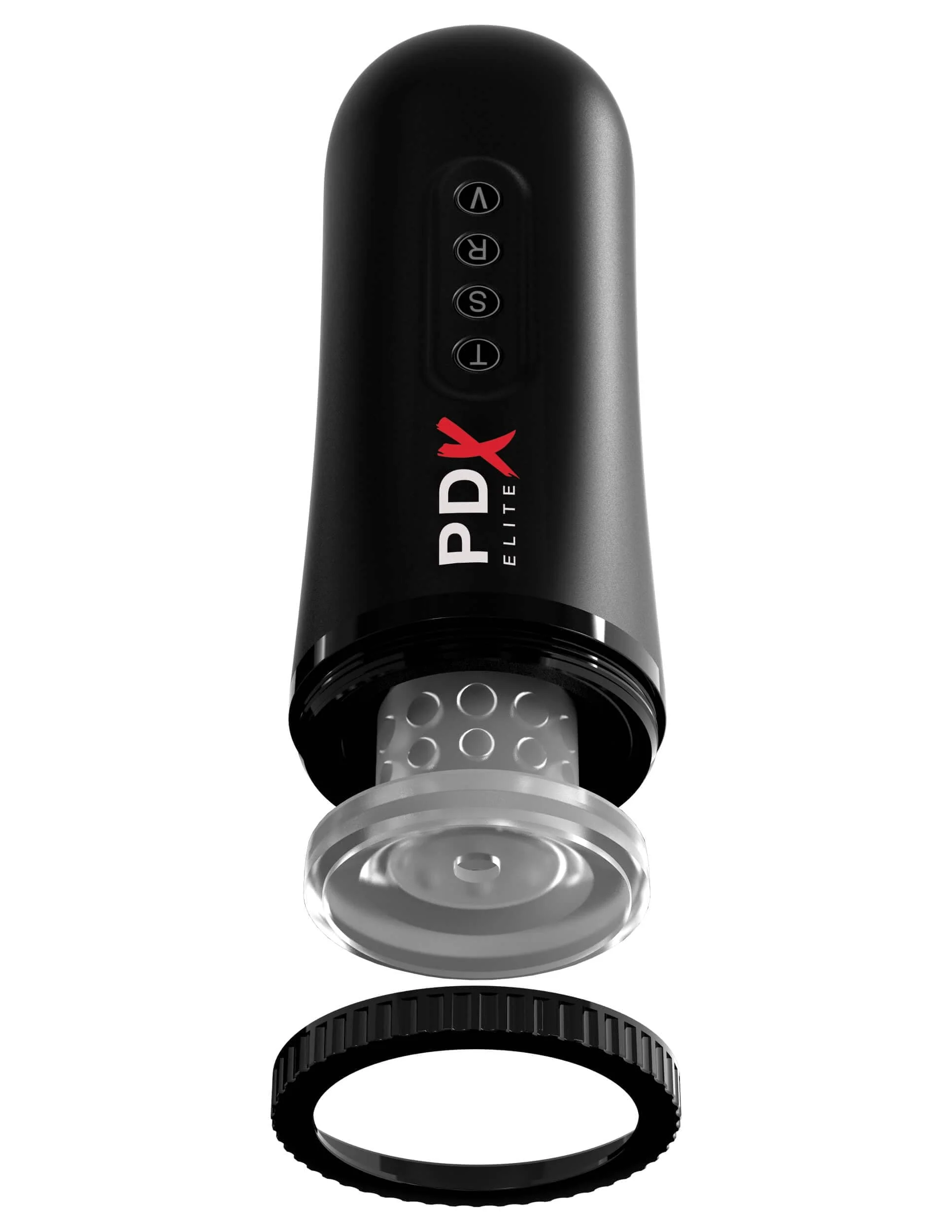 PDX Elite Moto Blower 自动抽插自慰器，带吸吮与震动功能