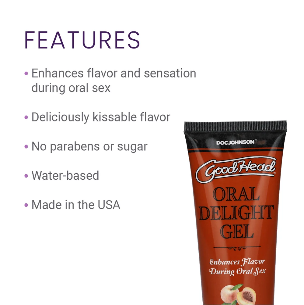GoodHead Oral Delight Edible Oral-Sex Enhancer Gel