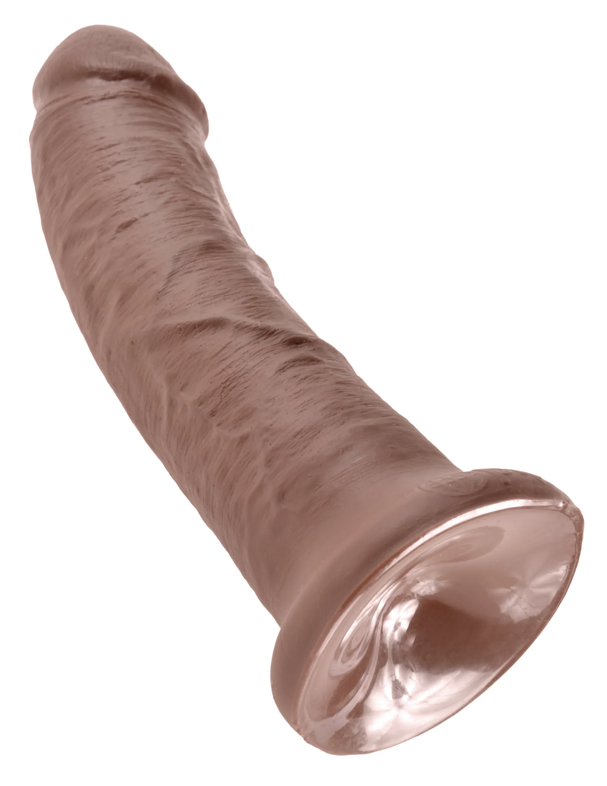 King Cock 8 Inch Realistic Dildo with Suction Cup Base