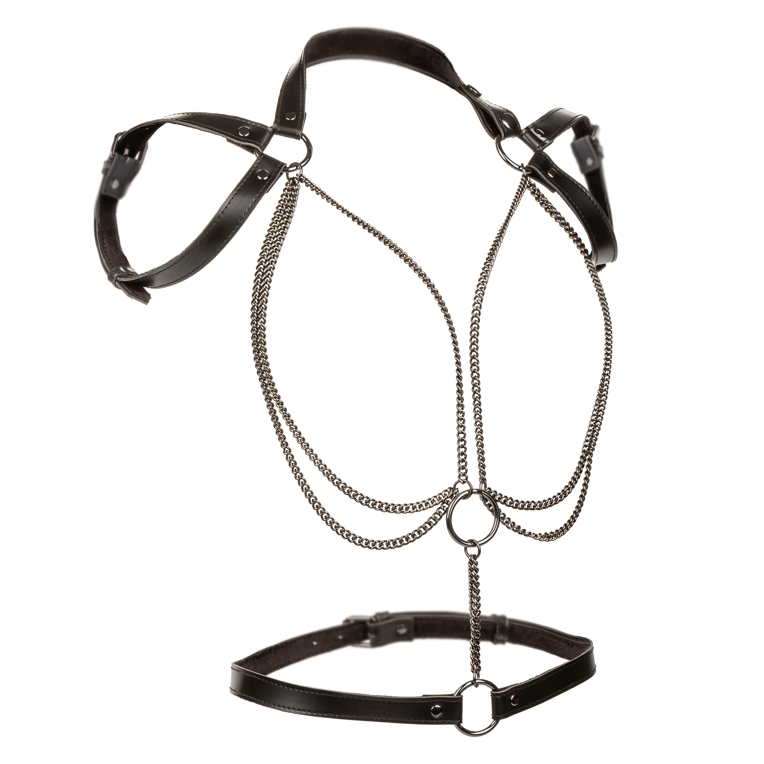Euphoria Collection Plus Size Multi Chain Halter Harness