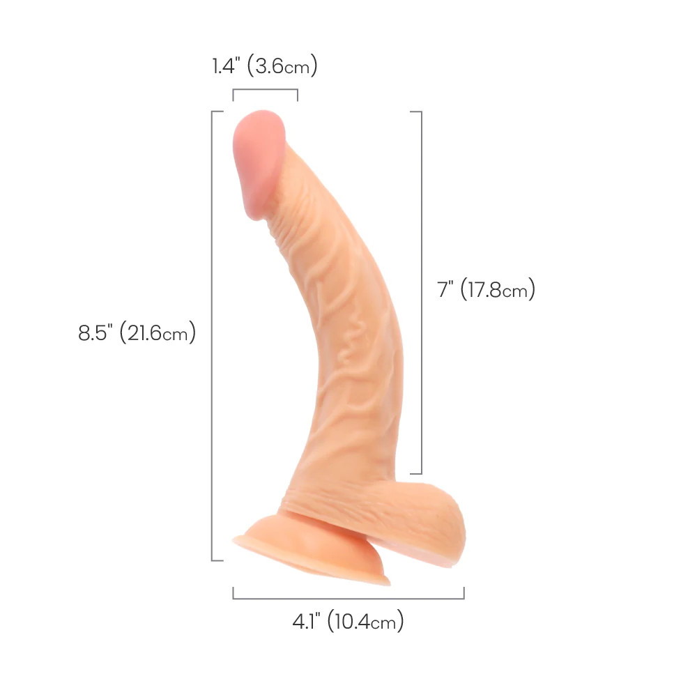All American Whoppers Dong With Balls And Suction Cup