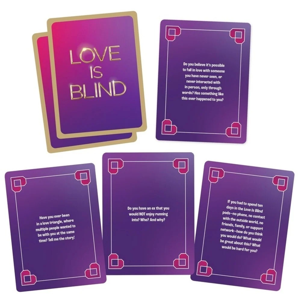 Netflix Love Is Blind Date Night Deck Couples Card Game