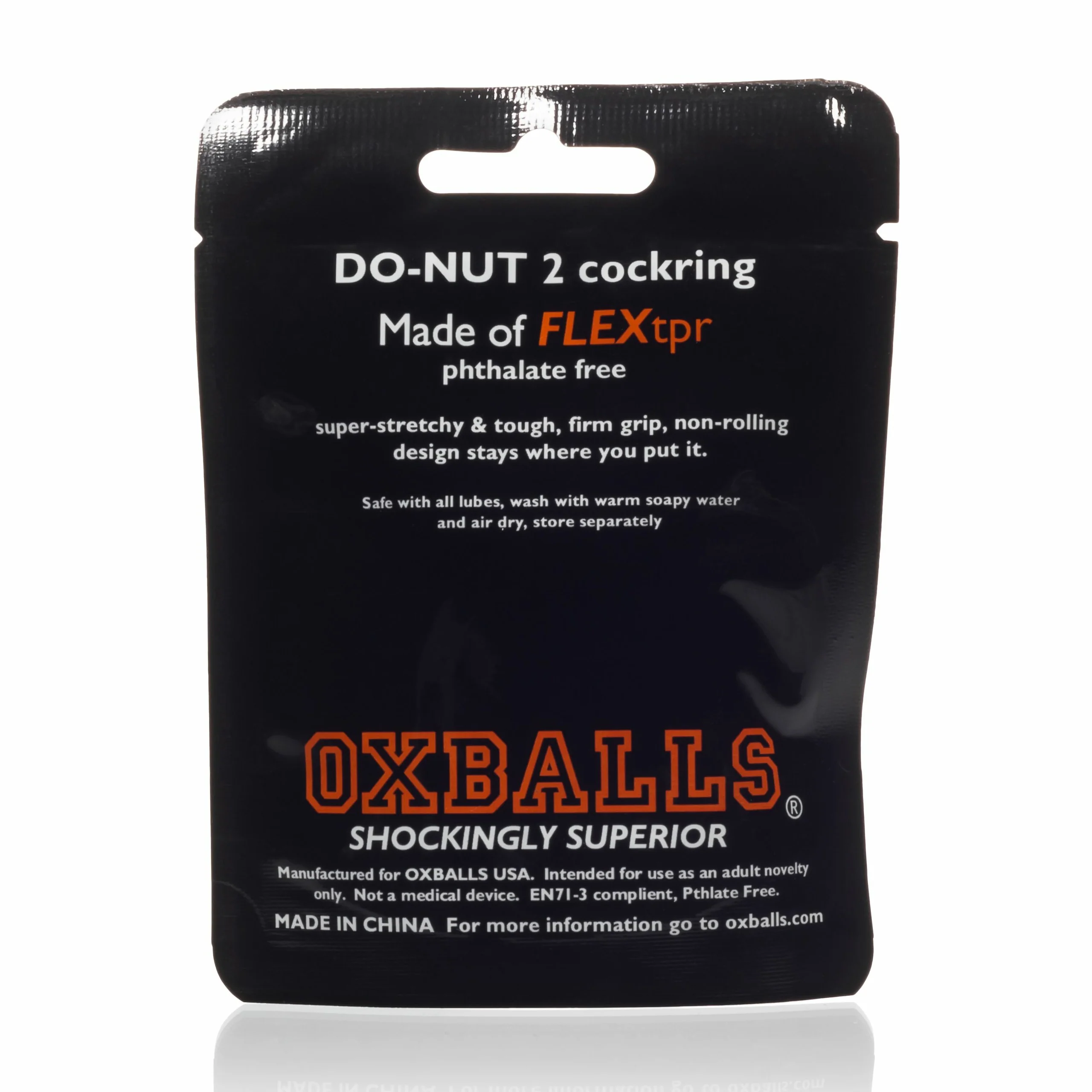 Oxballs Do-Nut 2 Thick Jelly Cockring for Firmer Hard-Ons