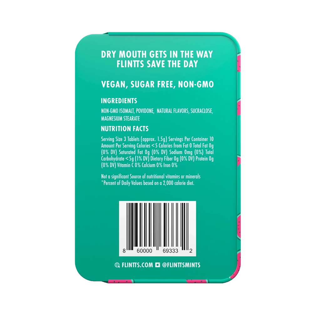Flintts Cinnamon Ginger Mints with Warming Spice