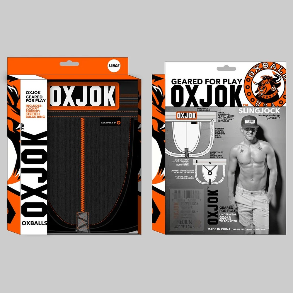 OXJOK Slingjock Upthrust Slider-Strap Jockstrap for Daily Wear