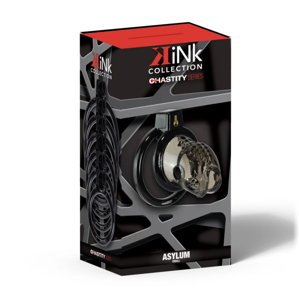 Kink Chastity Series Asylum Cock Cage for All-Day Restriction