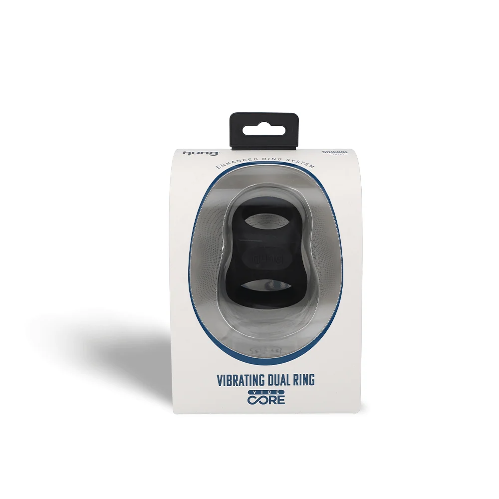Hung Vibrating Dual Ring for Couples with Remote